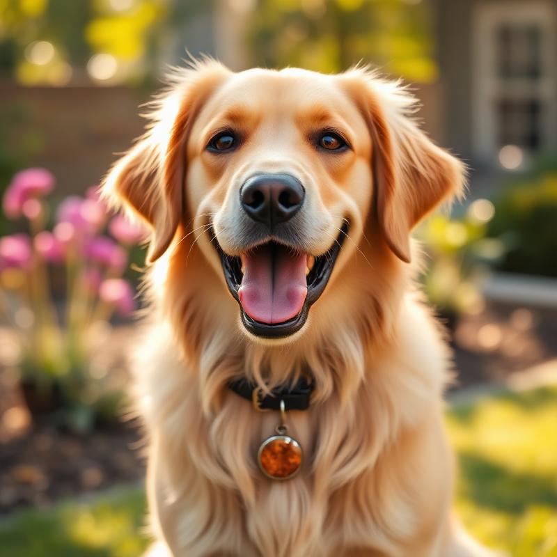 — Marta & en Leo (Golden Retriever)